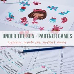 FREE Noun Partner Game