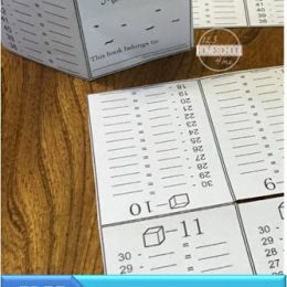 FREE Math Subtraction Mini Book