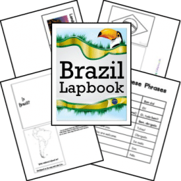 FREE Brazil Lapbook