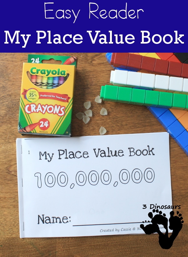 FREE My Place Value Easy Reader