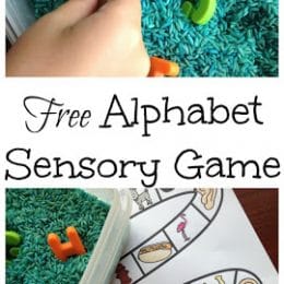 FREE Beginning Sounds Sensory Game