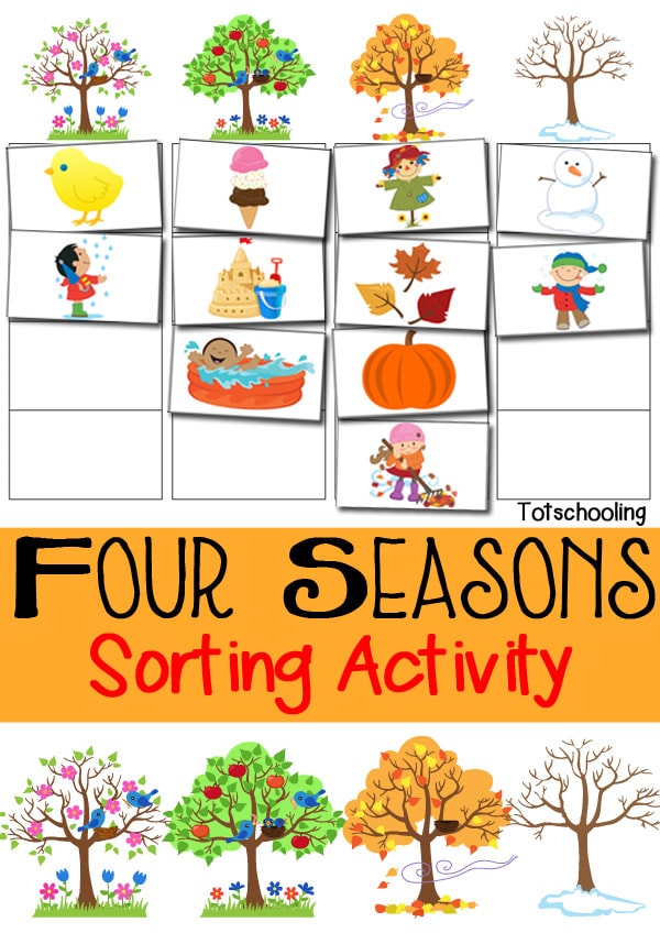 FREE Four Seasons Activity