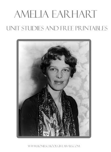 FREE Amelia Earhart Unit Studies and Printables