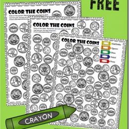 FREE Coin Worksheets
