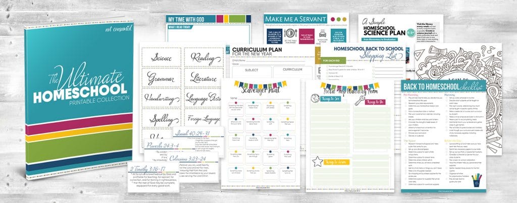 FREE The Ultimate Homeschool Printable Collection - (75+ Pages!)