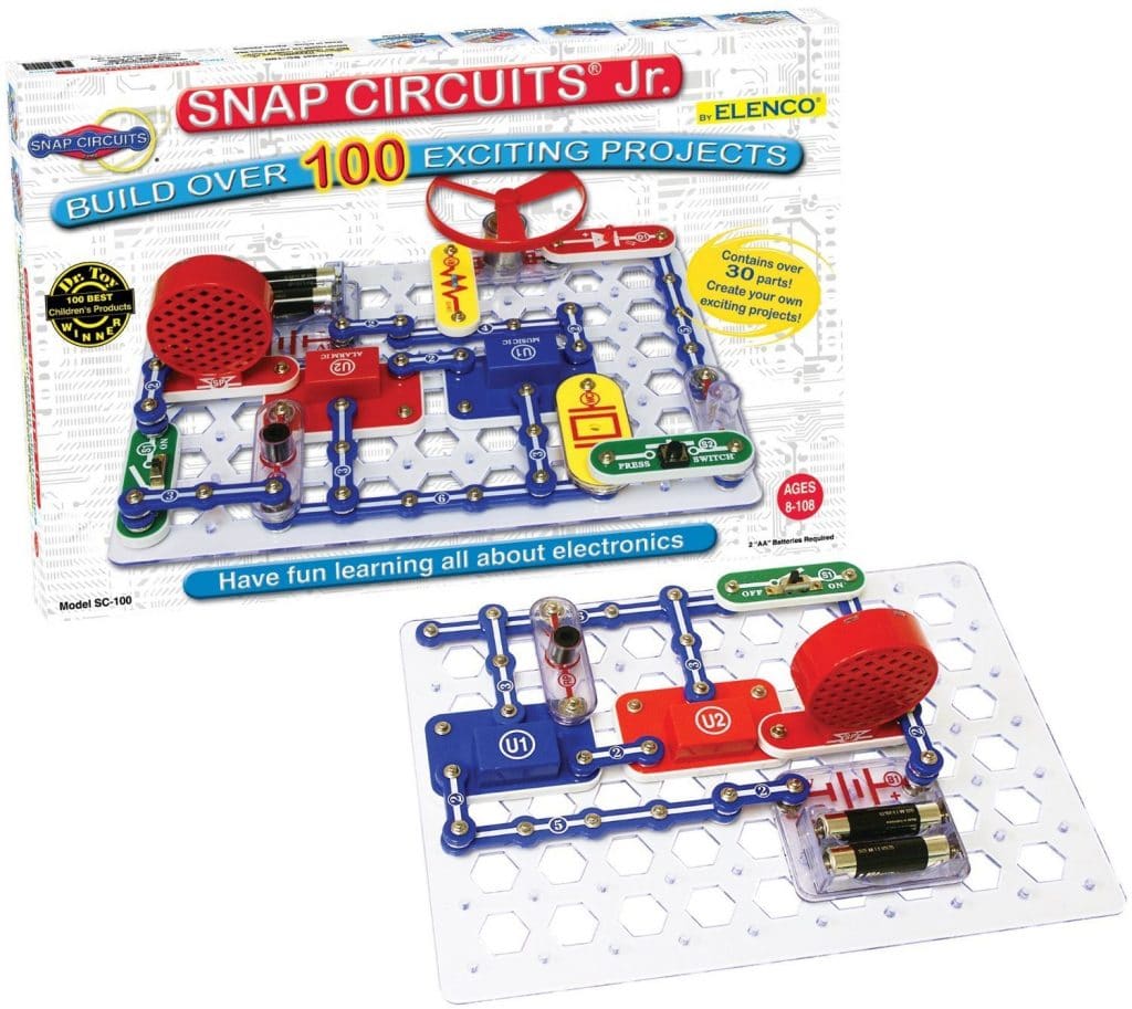 Snap Circuits Jr. SC-100 Electronics Discovery Kit Only $17.69! (49% Off!)