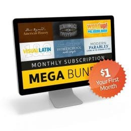 Homeschool Mega Bundle Subscription Only $16/Month!