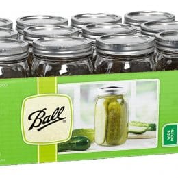 Ball Wide Mouth Quart Jars (Case of 12) Only $8.99! (Just $0.75 Each!)