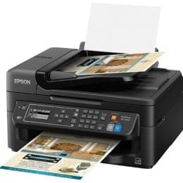 Epson WorkForce Wireless All-in-one Compact Color Printer Only $49.99!