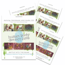 Human Body Detectives Battle of the Bugs Workbook & Audio CD Only $22.49 (75% Off!)