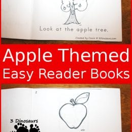 Apple Themed Easy Readers