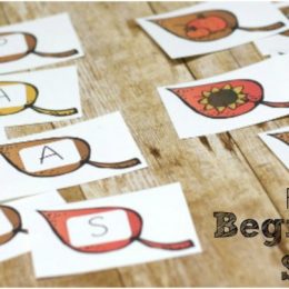 FREE Beginning Sounds Fall Pack