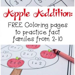 FREE Apple Addition Pages