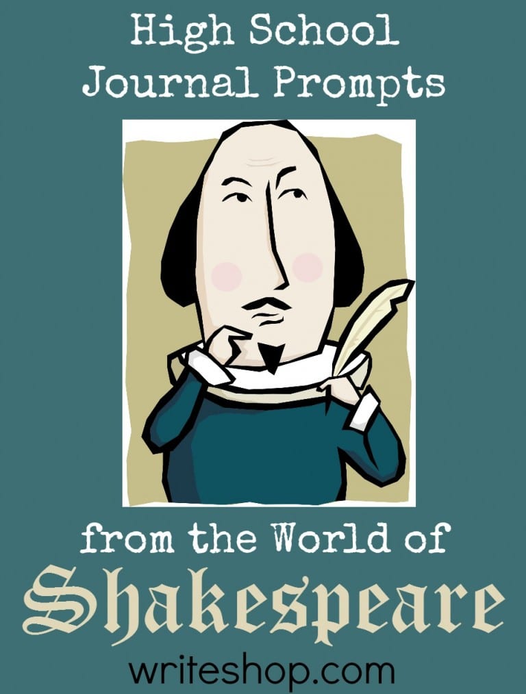 FREE Shakespeare Writing Prompts