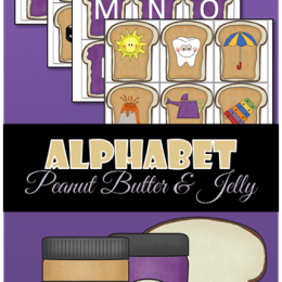 FREE Alphabet PB & J Pack
