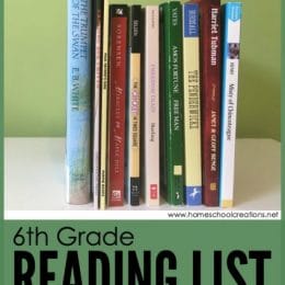 FREE 6th Grade Reading List