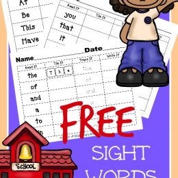 FREE First Grade Sight Word Reading List