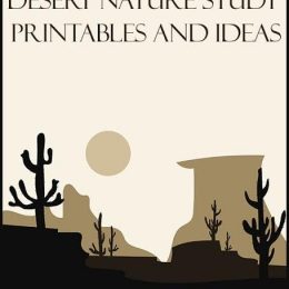 FREE Desert Nature Study Printables