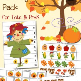 FREE Fall Learning Pack