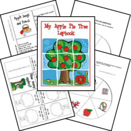 FREE Apple Pie Tree Lapbook