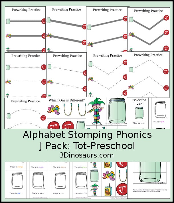 FREE Alphabet J Pack