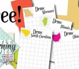 FREE How to Draw the States eBook (50+ Pages!)