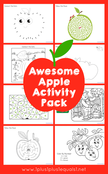 FREE Apple Themed Activity Pack