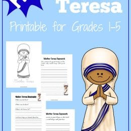 FREE Mother Teresa Printables