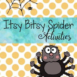 FREE Itsy Bitsy Spider Activities