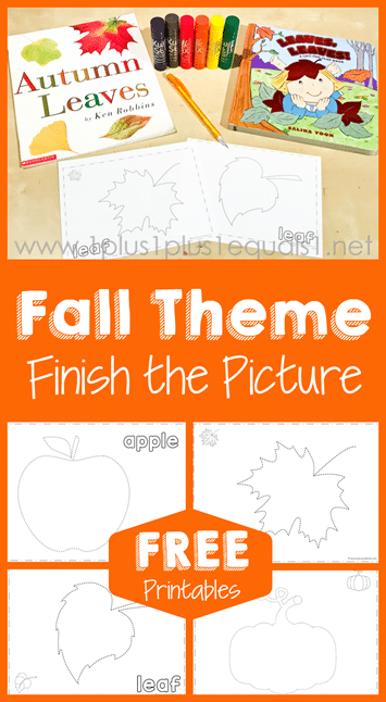 Enjoy a little Fall creativity with this Fall-Themed Finish the Pictures Pack! #fhdhomeschoolers #freehomeschooldeals #homeschooling #hsfreebies #fall