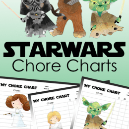 FREE Star Wars Chore Charts