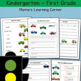 FREE Transportation Printables