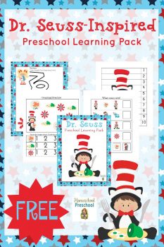 FREE Dr. Seuss Preschool Pack