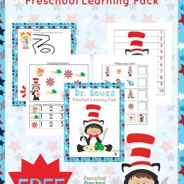 FREE Dr. Seuss Preschool Pack