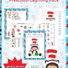 FREE Dr. Seuss Preschool Pack