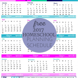 FREE Homeschool Planning