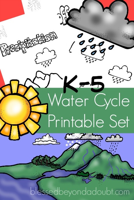 FREE Water Cycle Printables