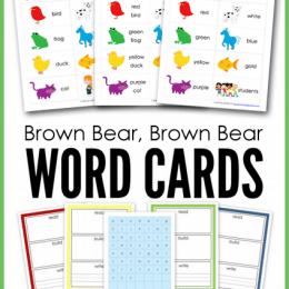 FREE Brown Bear Printables