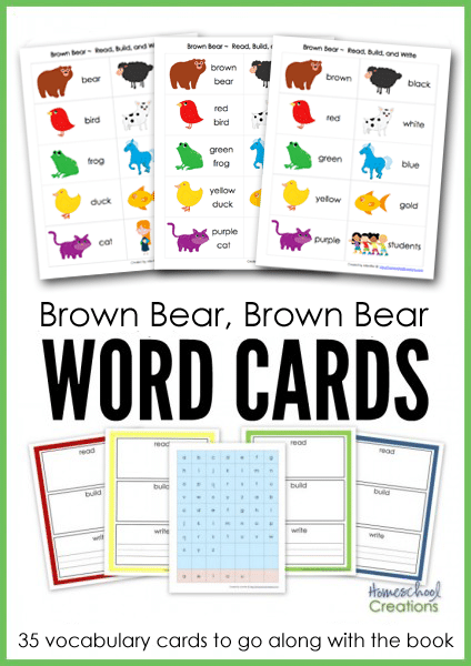 FREE Brown Bear Printables