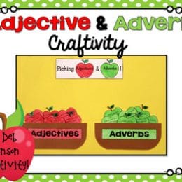 FREE Adjective and Adverb Pack