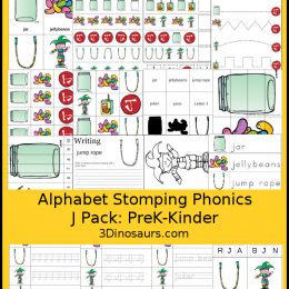 FREE Letter J Phonics Pack