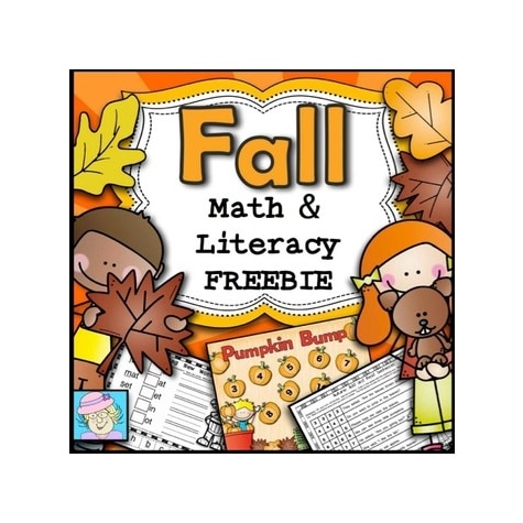 Free Fall Math & Literacy Set 