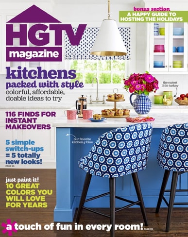 HGTV Magazine Only $12.99/Year!