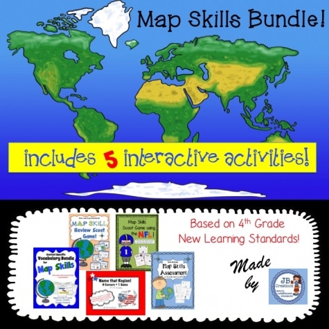 Map Skills Interactive Bundle Only $14! (Reg. $25!)