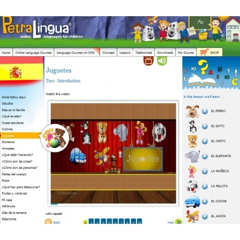 Online Spanish Course for Kids