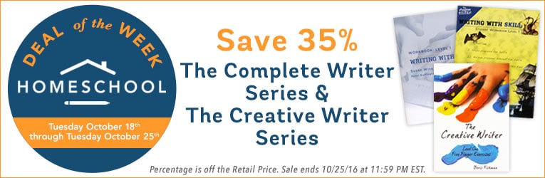 35% Off The Complete Writer & The Creative Writer Series