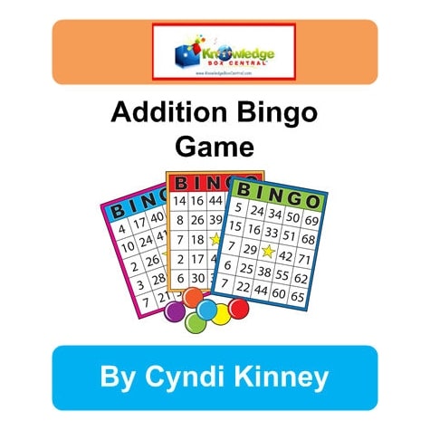 Free Addition BINGO Game