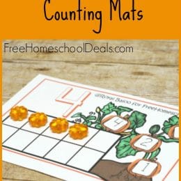 FREE PUMPKIN COUNTING MATS (Instant Download)