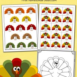 FREE THANKSGIVING FILE FOLDER GAME (Instant Download)