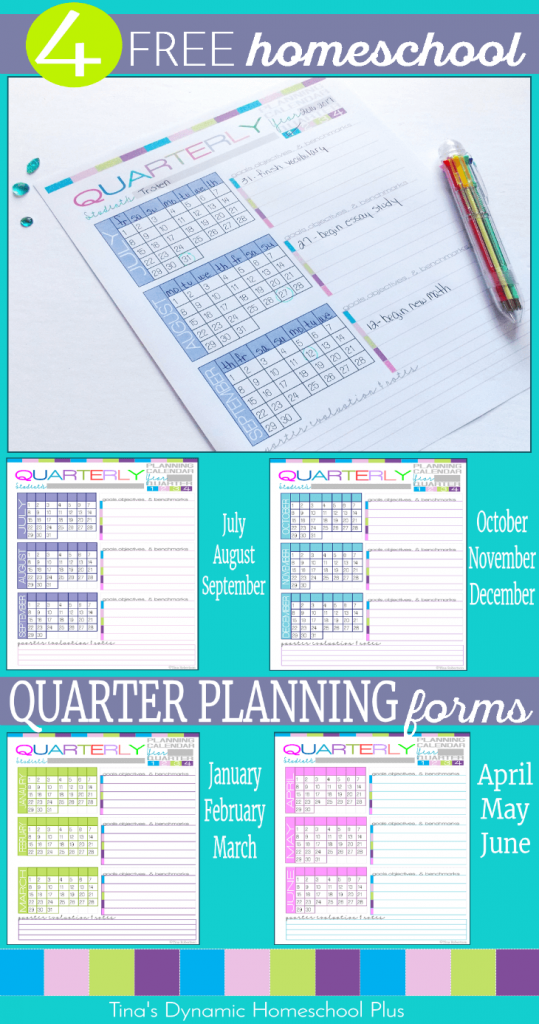 FREE Quarter Planning Pages